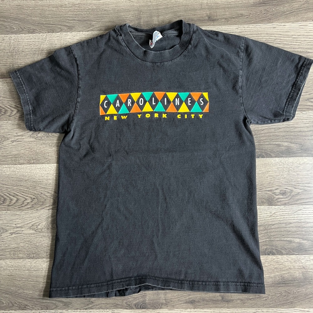 VTG Carolines Comedy Club‎ T Shirt Fits Extra Small New York City 1990s